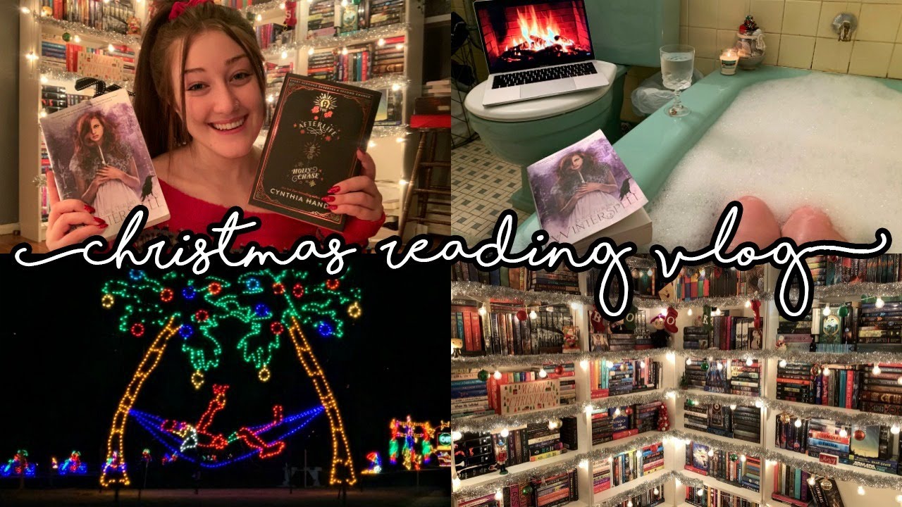 CHRISTMAS IN JULY l reading vlog.