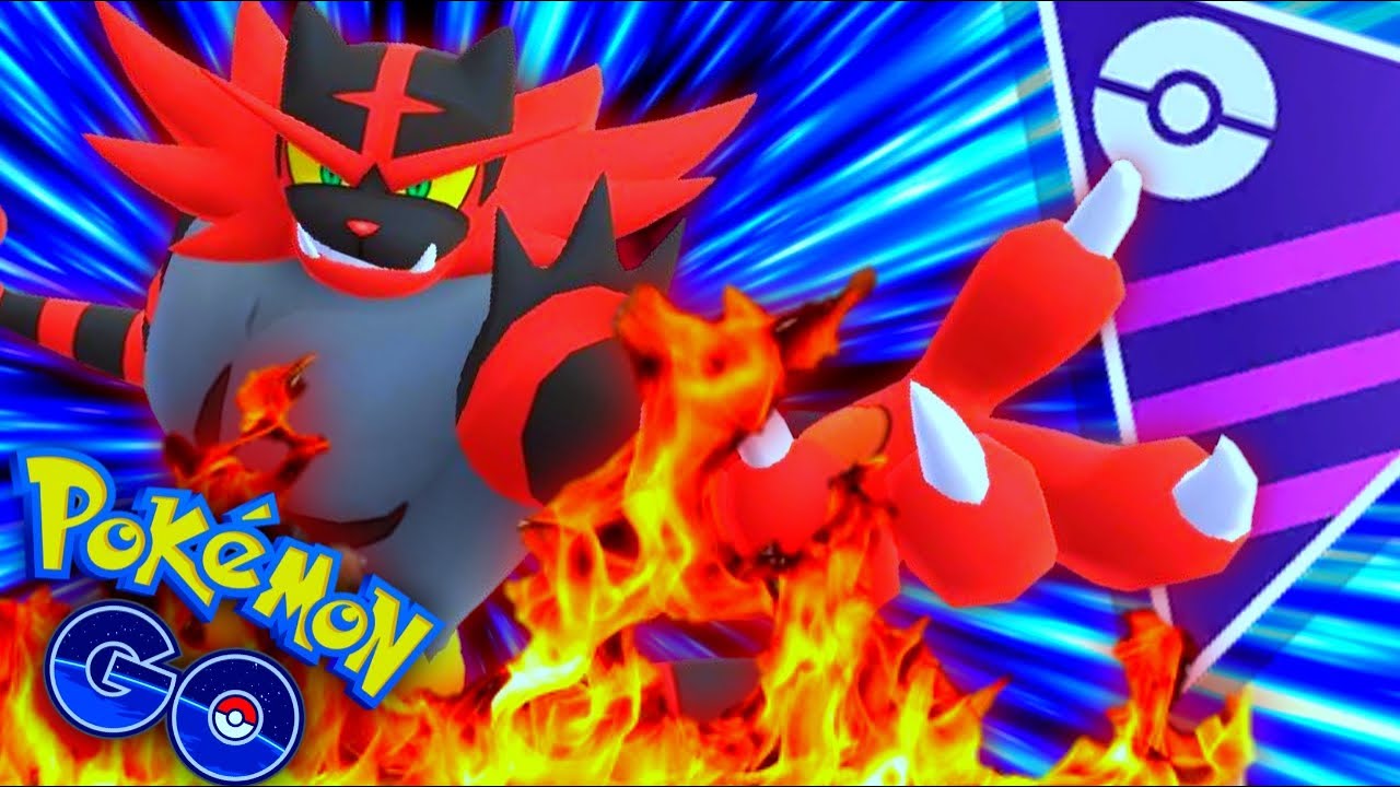 *LEVEL 50 INCINEROAR IN MASTER GO BATTLE LEAGUE * MUST SEE in Pokemon GO
