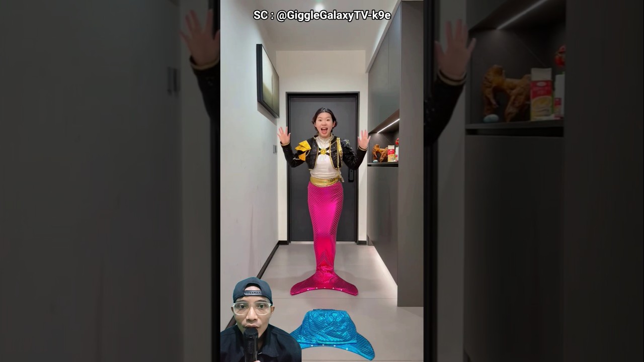 Зои Мира Руми превращается в русалку❤️ Пародия на «Охотника на демонов» в стиле K-pop‼️GiggleGala...