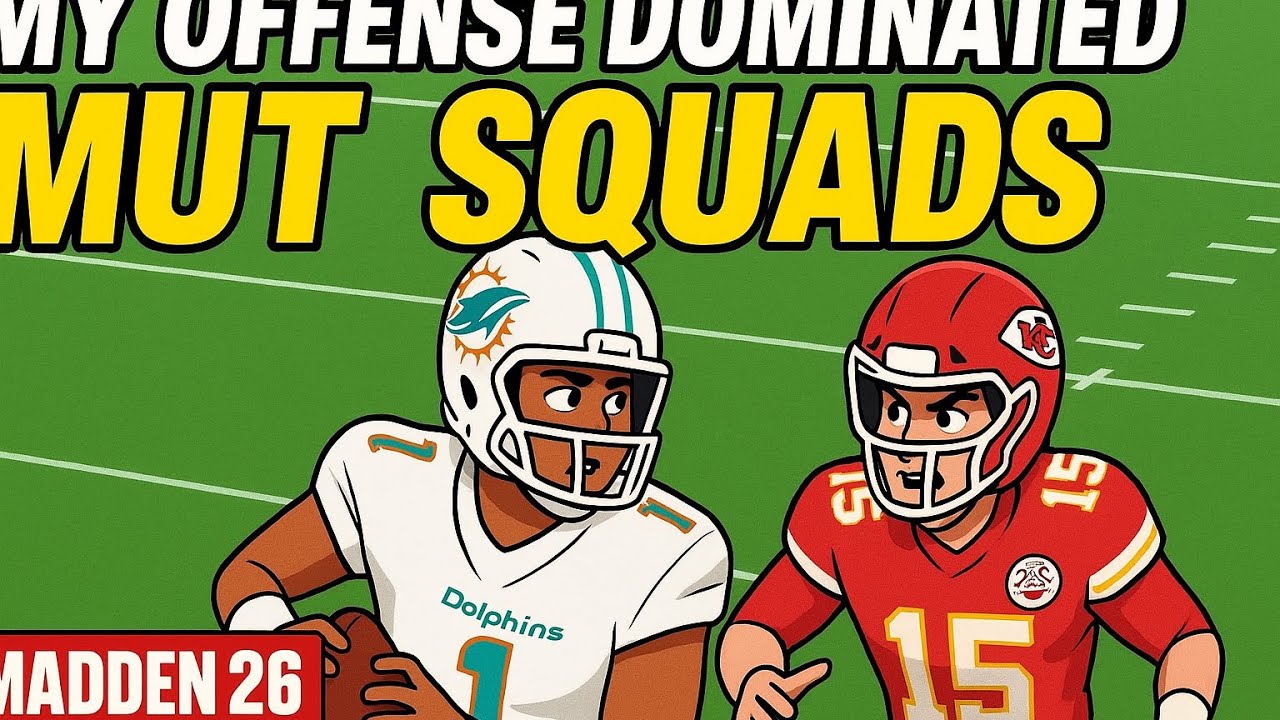 My Offense DOMINATED in MUT Squads! | Madden 26 Gameplay with Subscriber