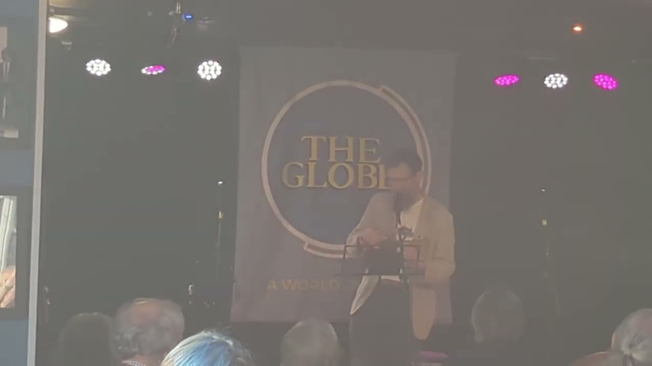 My father's a lavatory cleaner, Open mic Globe show at NTUF 2024