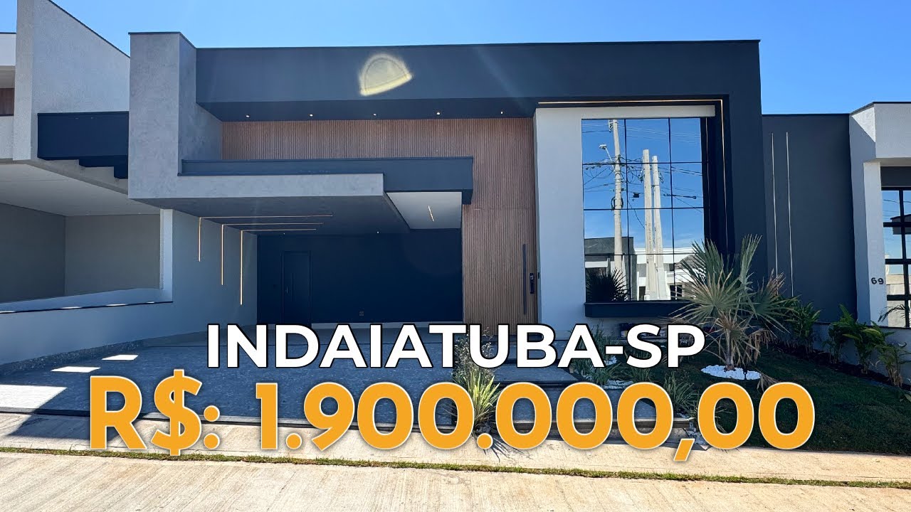 🤩 CASA DOS SONHOS EM INDAIATUBA - SP