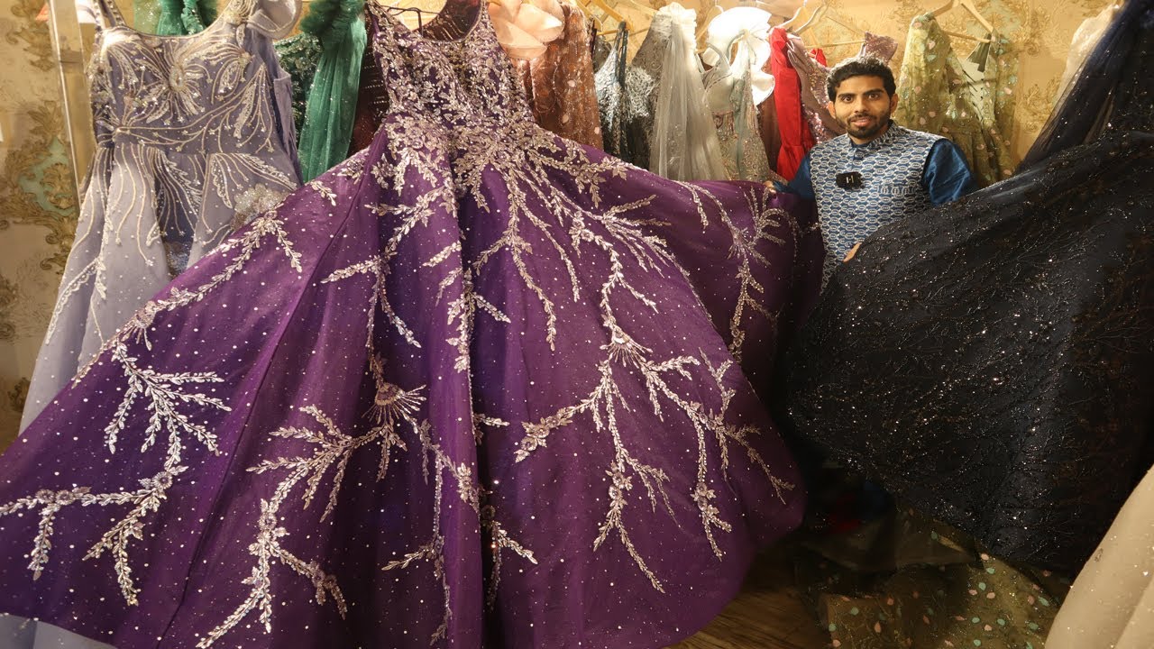 Cheapest Designer Gown Market in Chandni Chowk Delhi | Fancy Gown at best price for party Wear | COD