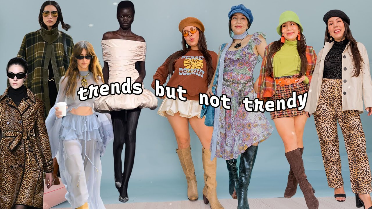 how to wear trends without looking trendy | fall outfit inspo 🍁🍂