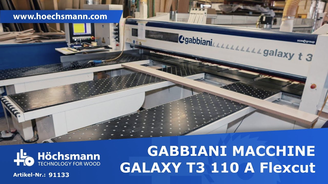 GABBIANI MACCHINE GALAXY T3 110 A Flexcut (Höchsmann Klipphausen)