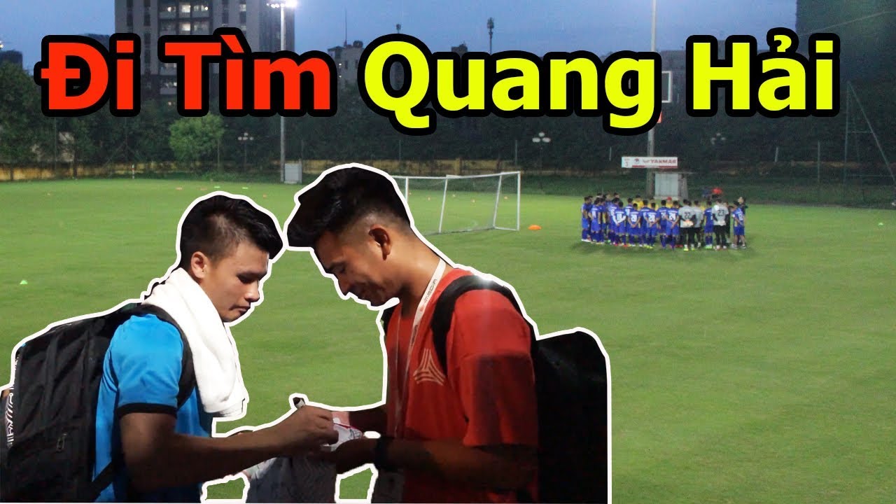 Thử Thách Bóng Đá đi tìm Quang Hải , Bùi Tiến Dũng và đội tuyển U23 Việt Nam VS U23 Palestine