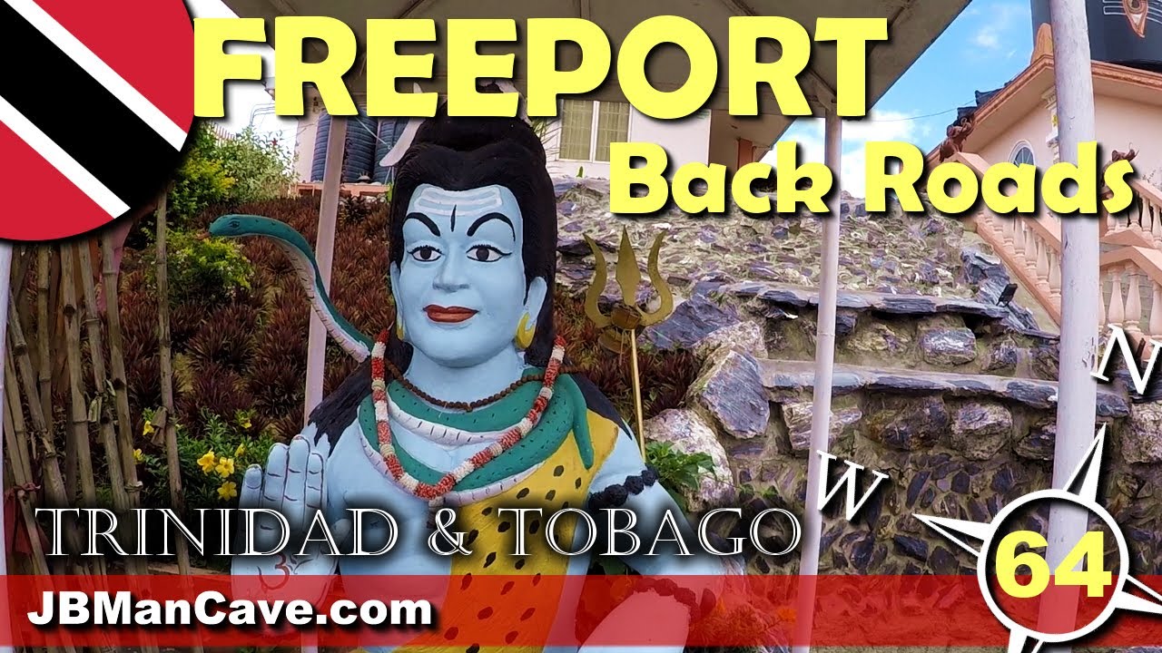 FREEPORT Back Roads Road Trip in TRINIDAD and Tobago Caribbean by JBManCave.com