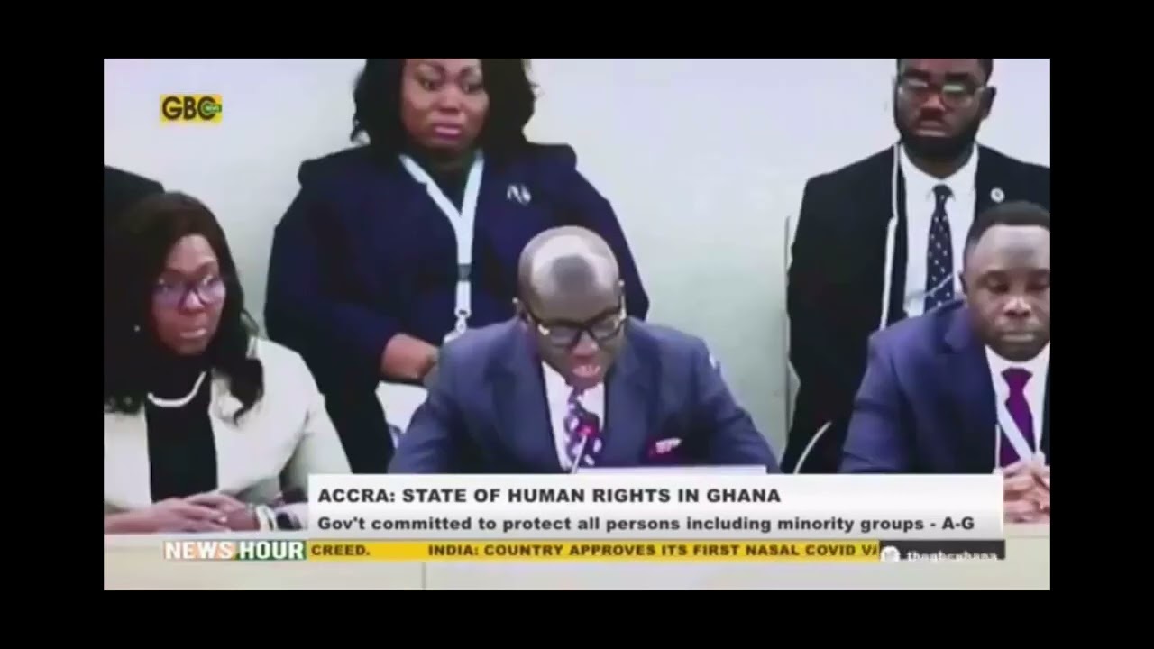 Recognition of POS work by the Solicitor General of Ghana  at the 42nd UN UPR Review