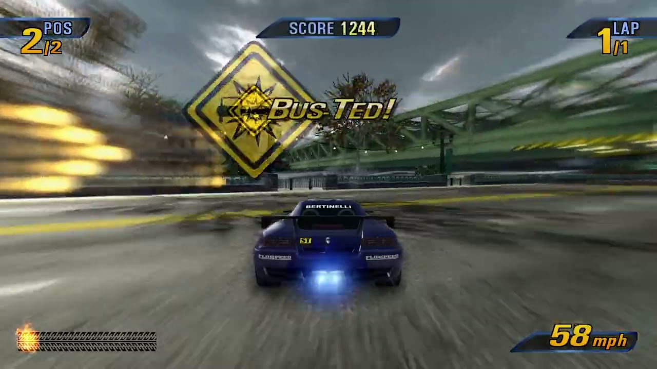 Burnout 3: Takedown | PS2 (PCSX2) | 1080p/60 FPS | 55/73 Racing WT | Frozen Peak - Face-Off 2