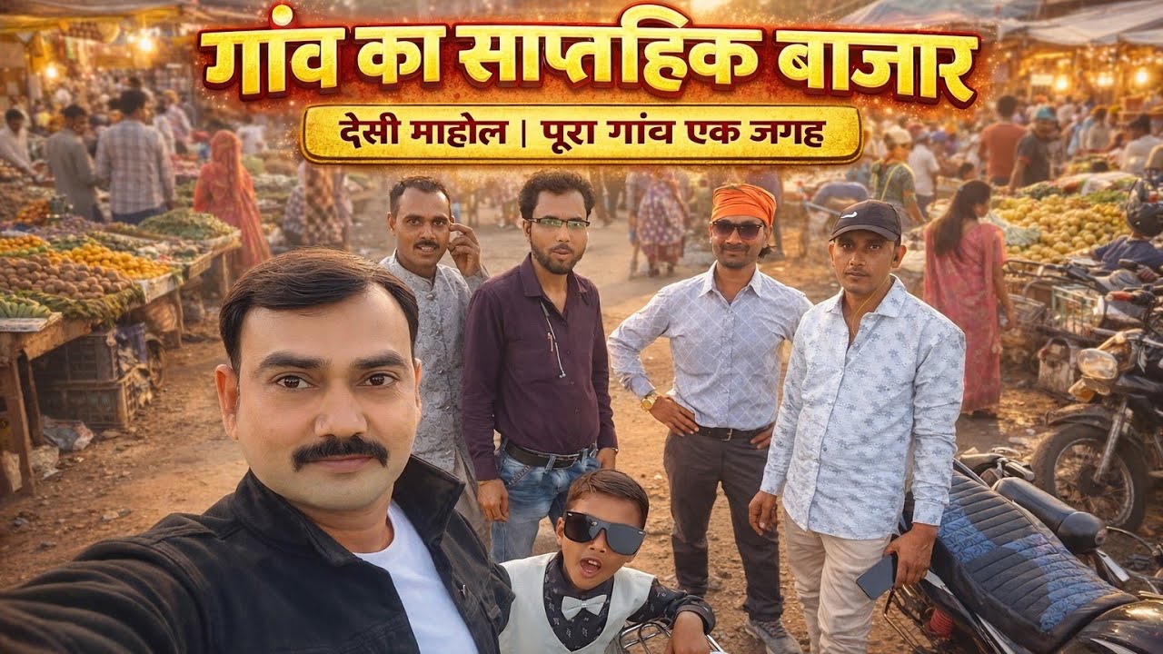 गांव का साप्ताहिक बाजार | Katni Village Weekly Market | Desi Vlog #katni #jabalpur #उमरिया #comedy 