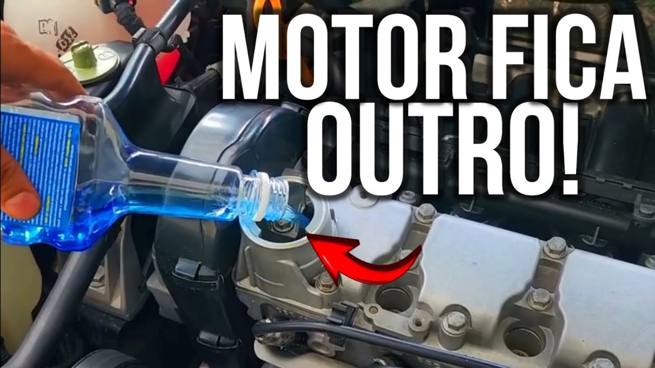 NÃO TEM SEGREDO! MOTOR LIMPO PRA SEMPRE! SEM BORRA DE ÓLEO