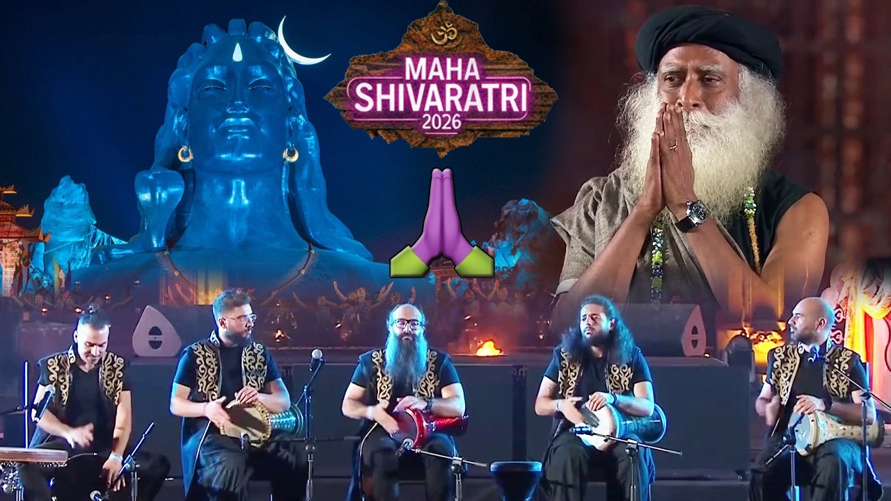 Maha Shivaratri 2026 | Sodaf Beerut Musical Performance Live at Isha | Sadhguru|Shiva Songs Live