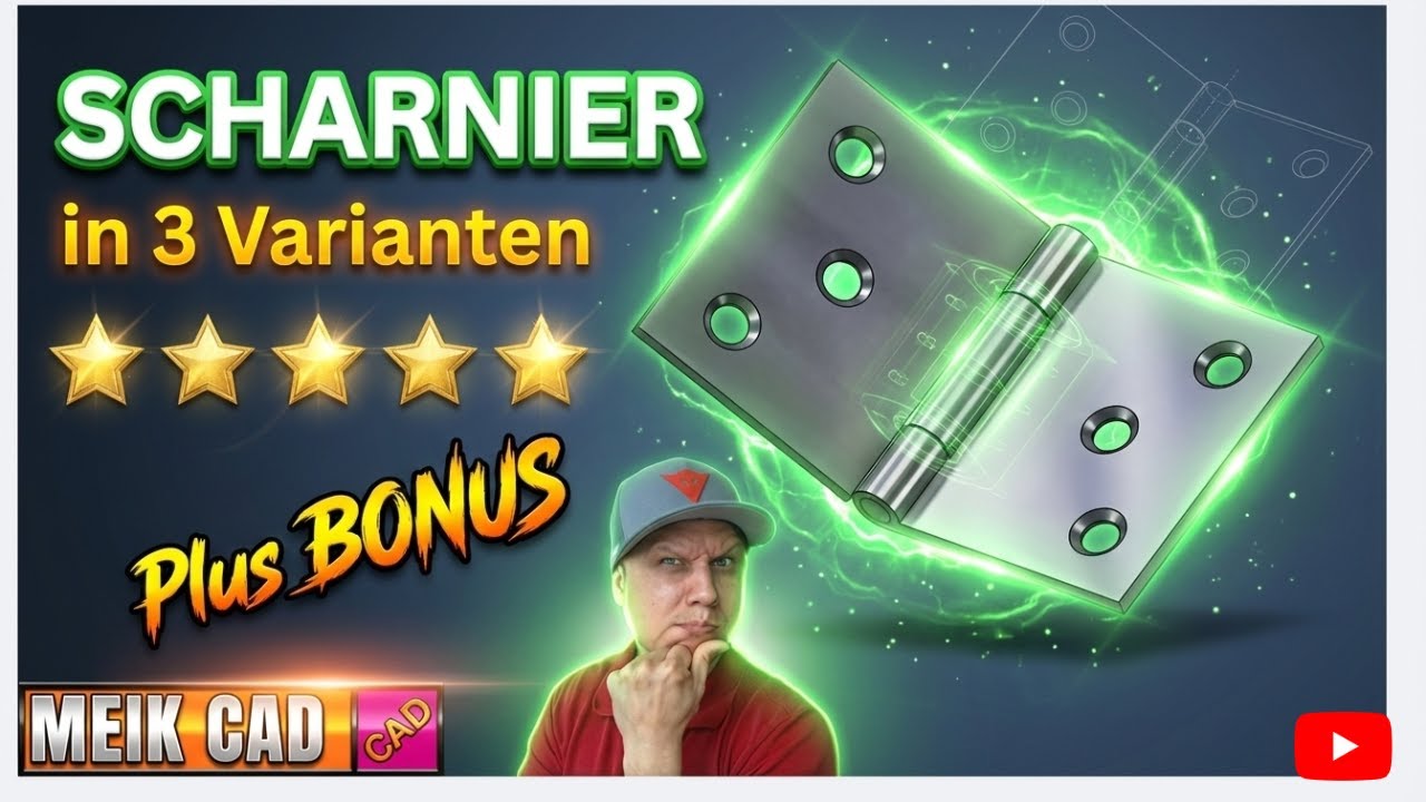 Wie baue ich ein Scharnier? (3 Methoden & 1 Geheimtipp)