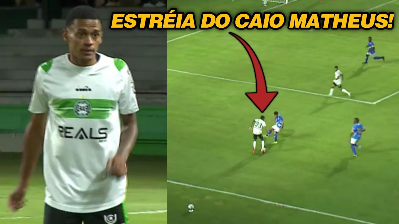 ESTR&Eacute;IA DE CAIO MATHEUS NO CORITIBA