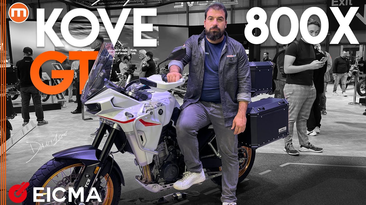 Kove 800X GT | A EICMA 2025 arriva la crossover con dettagli che piacciono a chi predilige l'asfalto
