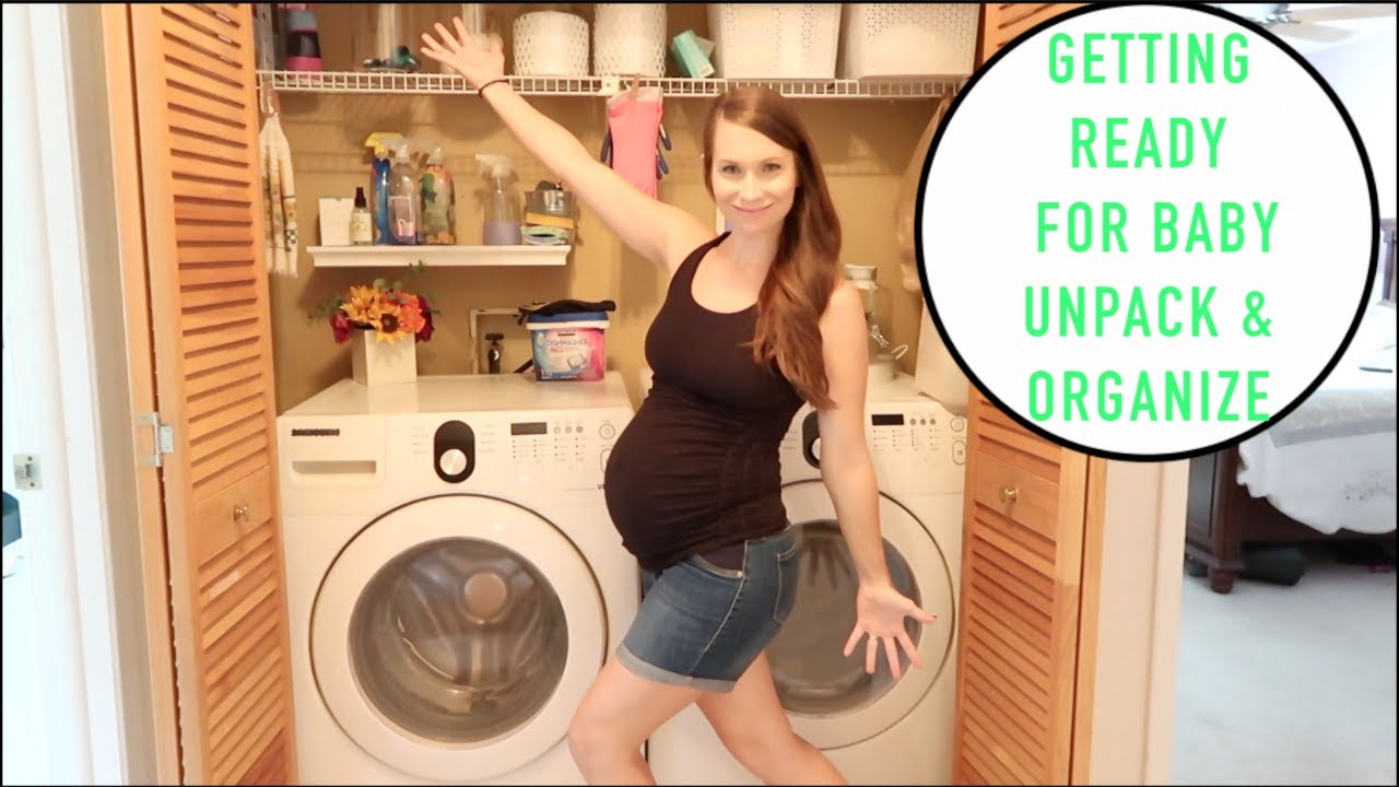 Preparing for Baby!  Clean, Pantry Organization, and Unpack from Vacation With Me!