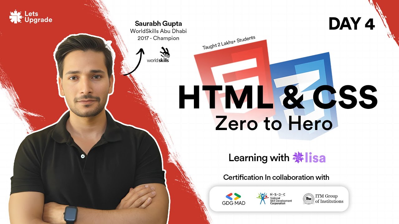 Day 4 | Flexbox and Layouting | HTML & CSS Zero to Hero (5 Days)