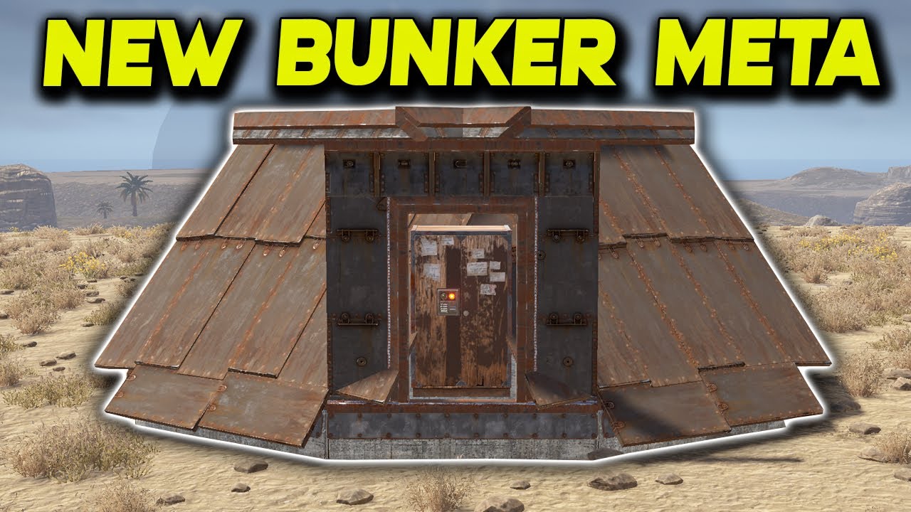 НОВАЯ МЕТА БУНКЕРА В Rust | Учебник по строительству Rust 2026
