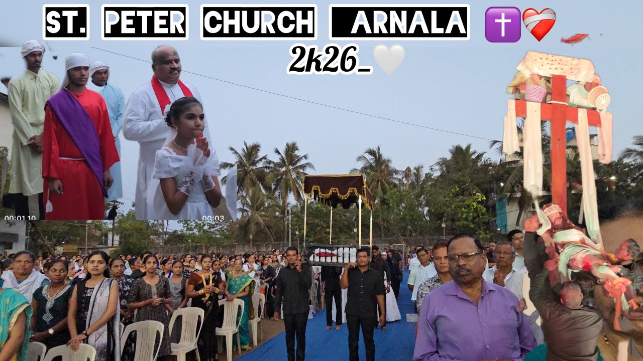 || St.peter church|| Arnala || 2k26|| #sinclardedu_ ✝️🤍