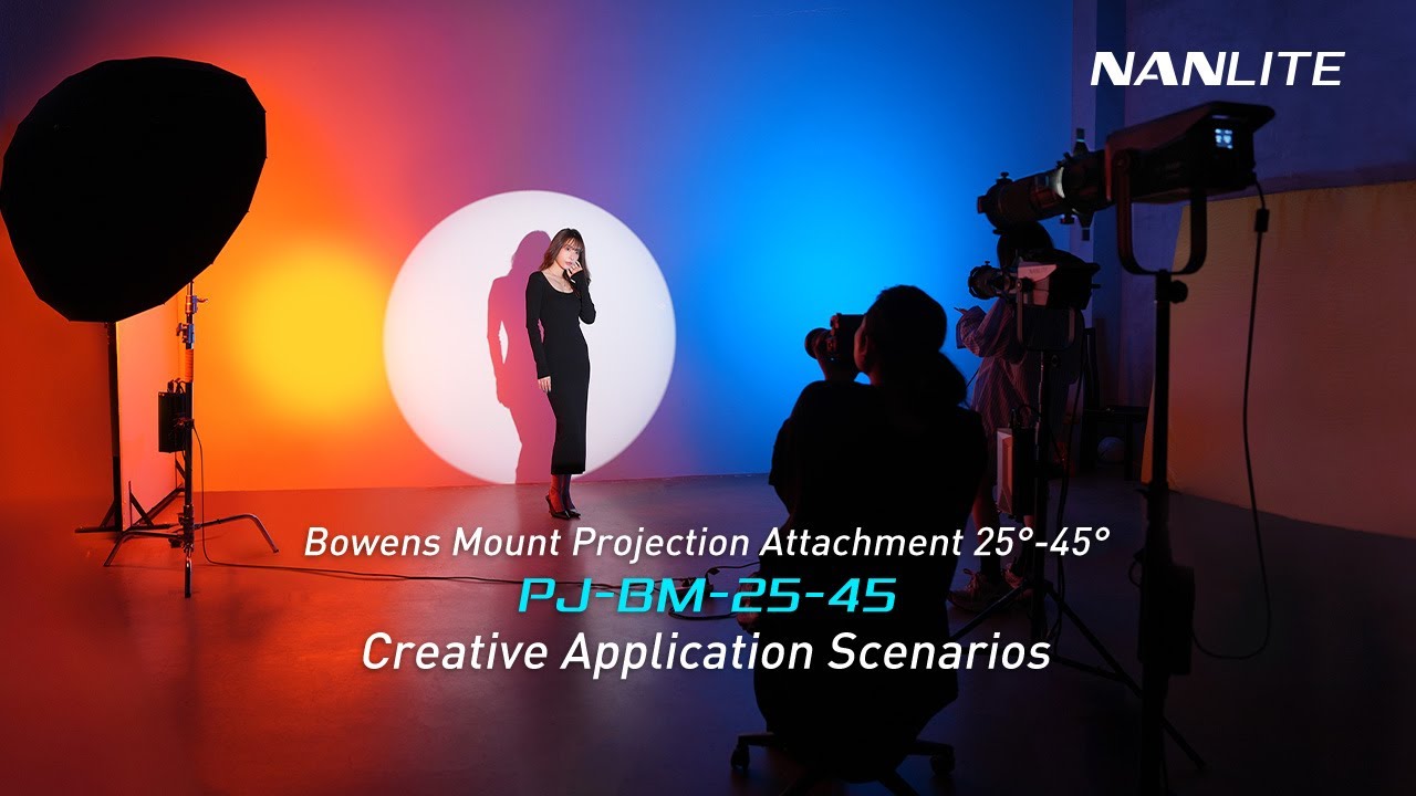 Bowens Mount Projection Attachment 25&deg;-45&deg; | Real-World Applications