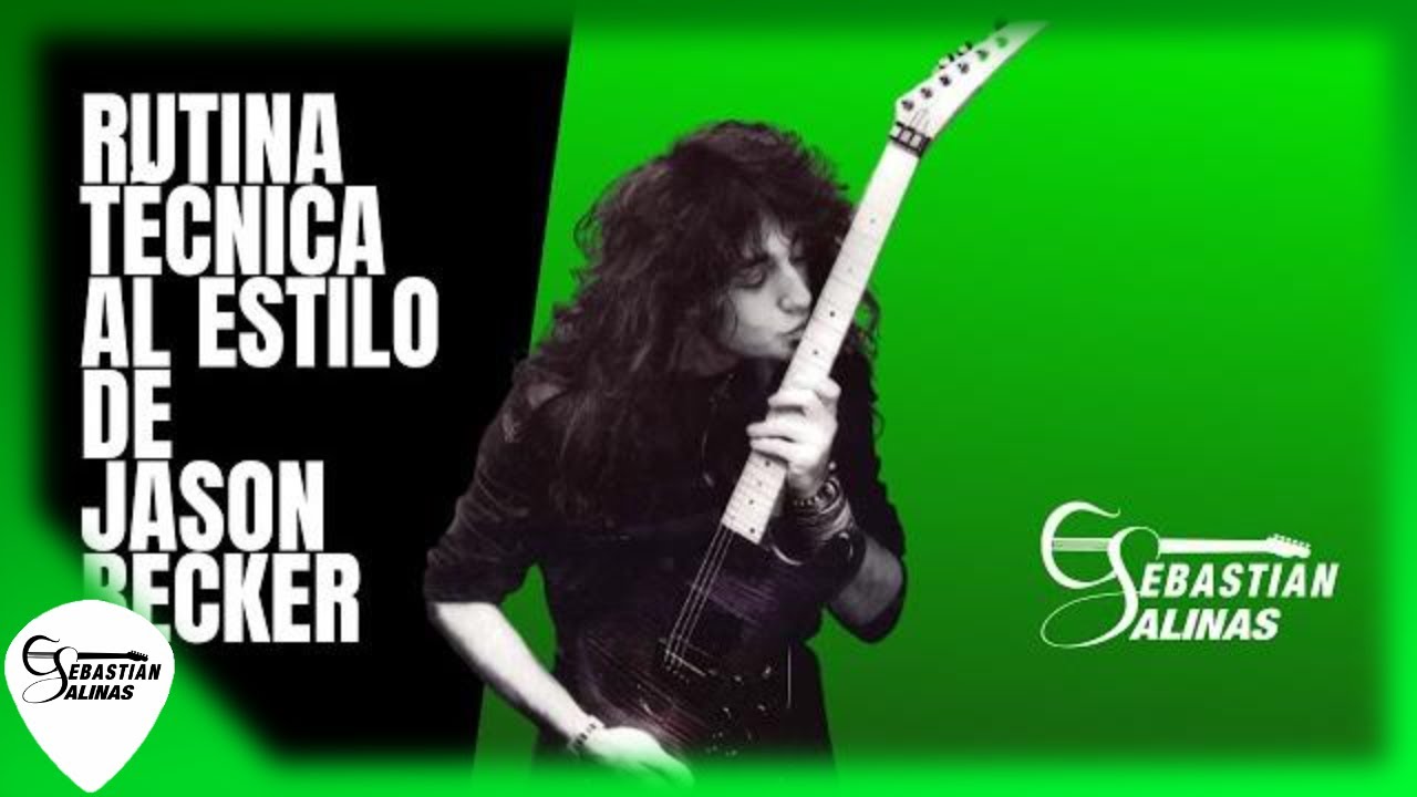 В стиле JASON BECKER: 7-минутная техника игры на гитаре