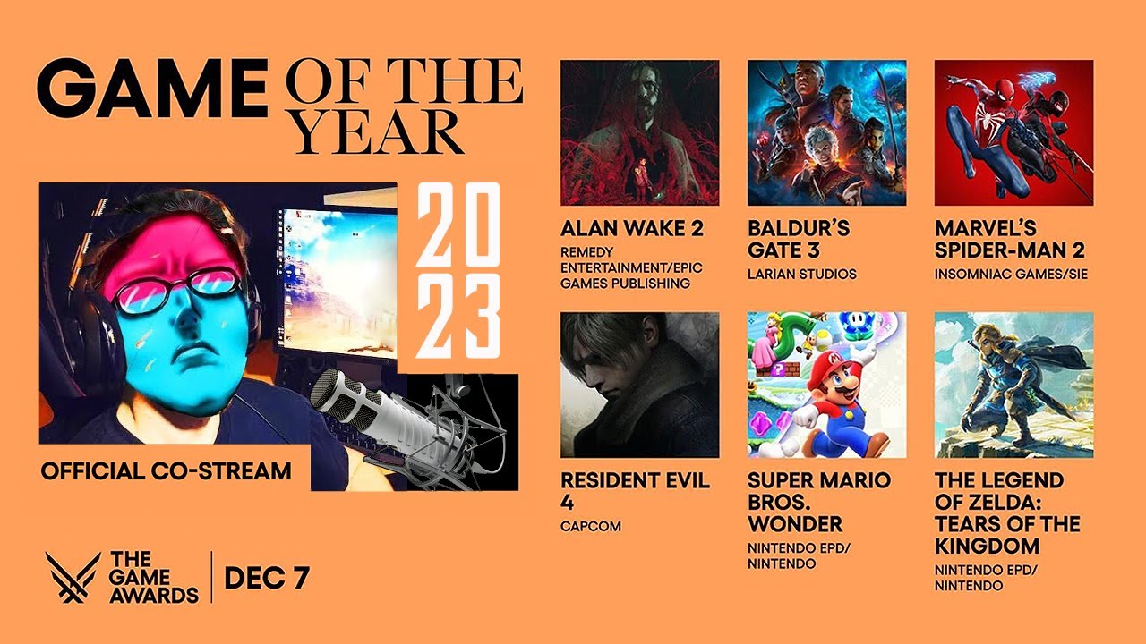 B&Igrave;NH LUẬN LỄ TRAO GIẢI GAME HAY NHẤT NĂM 2023 - THE GAME AWARDS - BALDUR'S GATE 3 VS. ZELDA TOTK !!!
