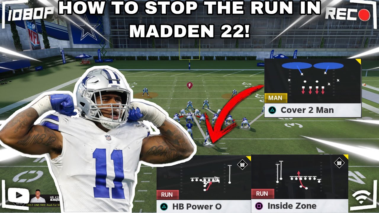 THIS IS THE BEST RUN DEFENSE IN MADDEN 22! SHOOT THE GAP EVERYTIME WITH THIS RUN DEFENSE!