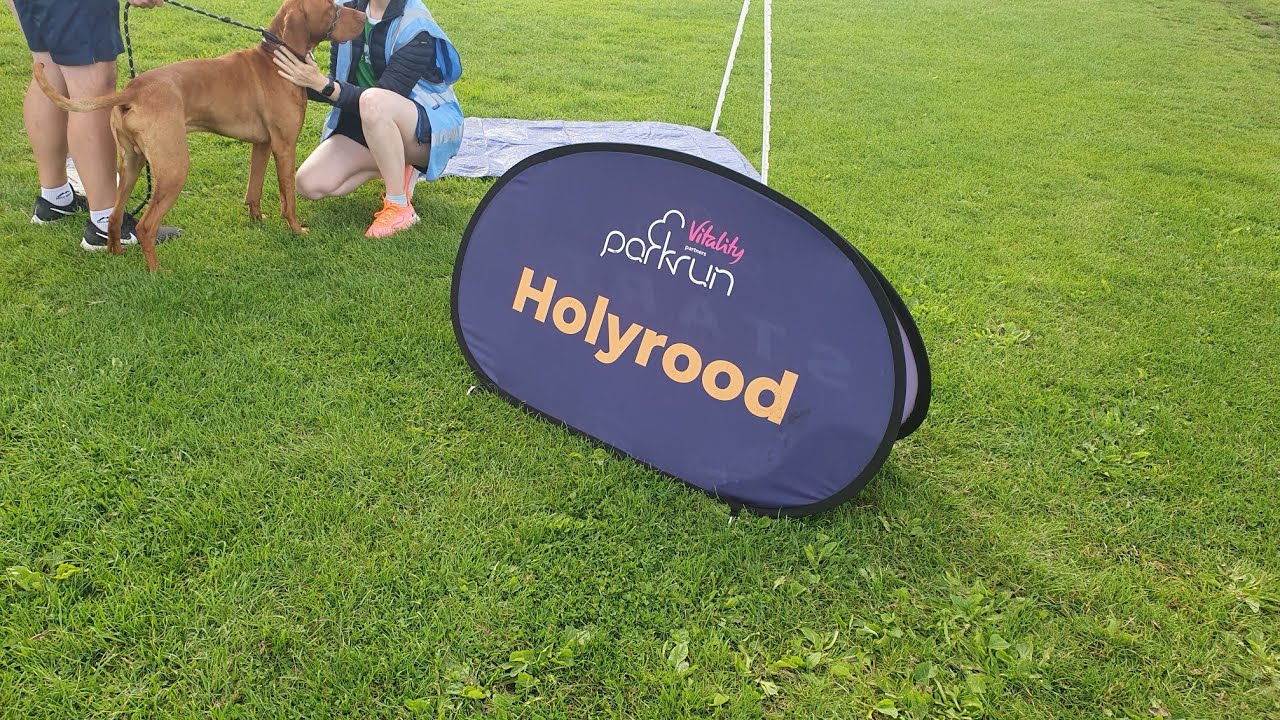 Holyrood parkrun 29.07.23 with beautiful soundtrack