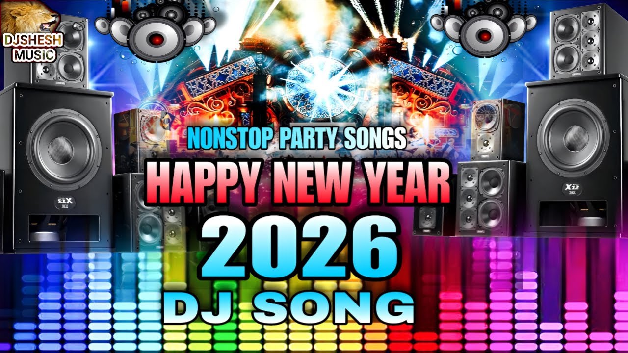 Happy New Year 2026 Nonstop DJ Party Song | New Year Dj Songs 2026 | DJ Gana | 2026 Ke Party Dj Song