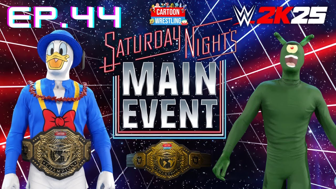 WWE2K25 Cartoon Wrestling Saturday Night's Main Event