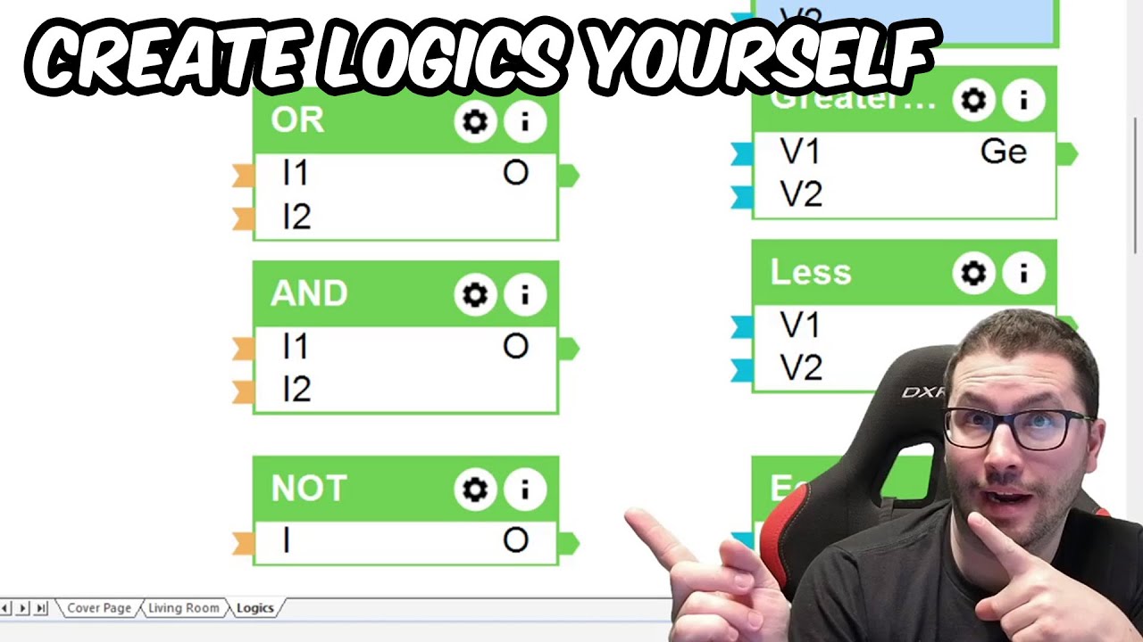 Custom logics in  Loxone Config  ✅