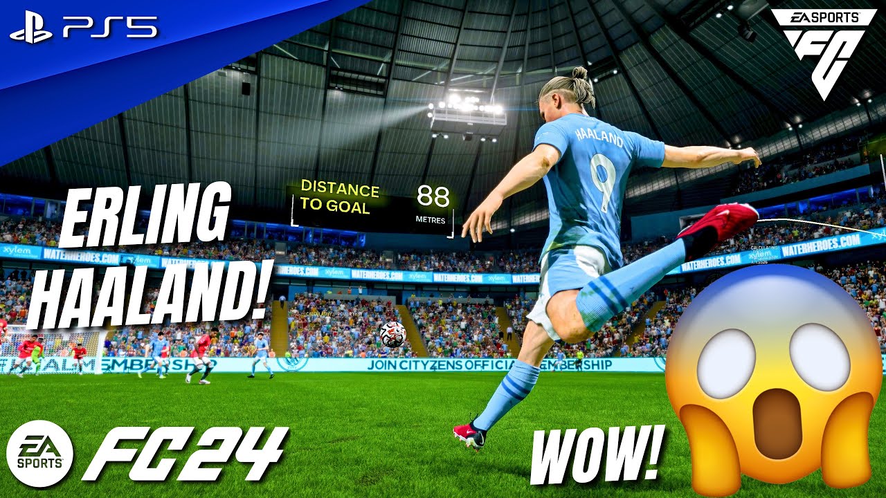 FC 24 - Erling Haaland Best Goals Compilation | PS5&trade; [4K60]