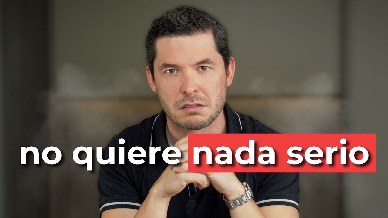 5 SEÑALES DE QUE NO QUIERE NADA SERIO Y SOLO QUIERE JUGAR | JORGE LOZANO H.