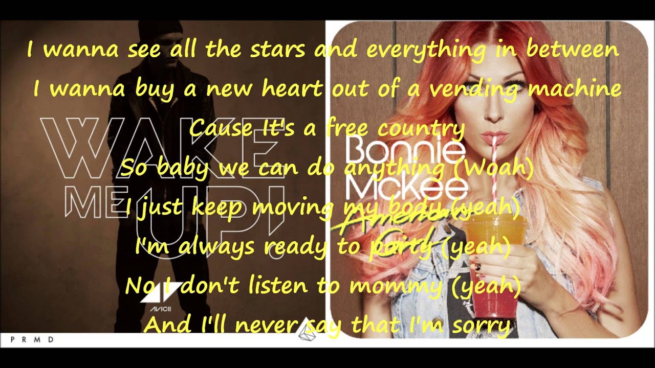 Wake Me American Girl (Bonnie McKee vs. Avicc & Aloe Blacc) - Mashup