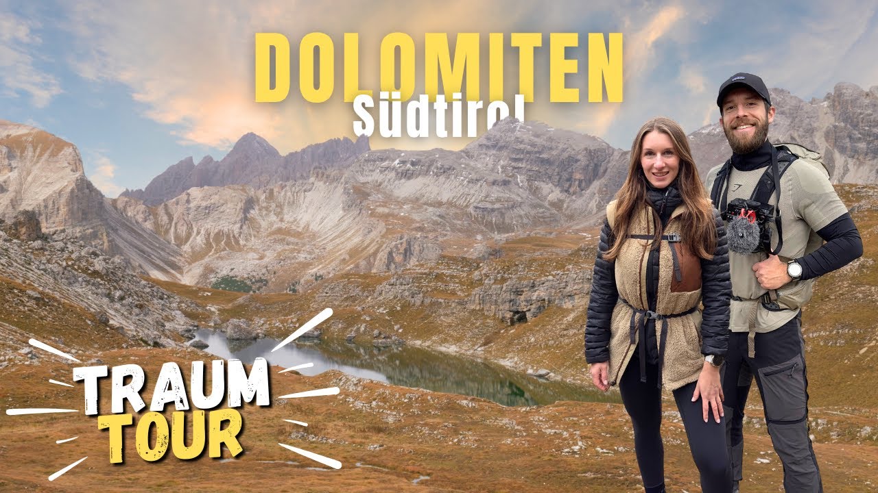 Wandern in den Dolomiten: Vom Gr&ouml;dner Joch zum Bergsee Crespeina