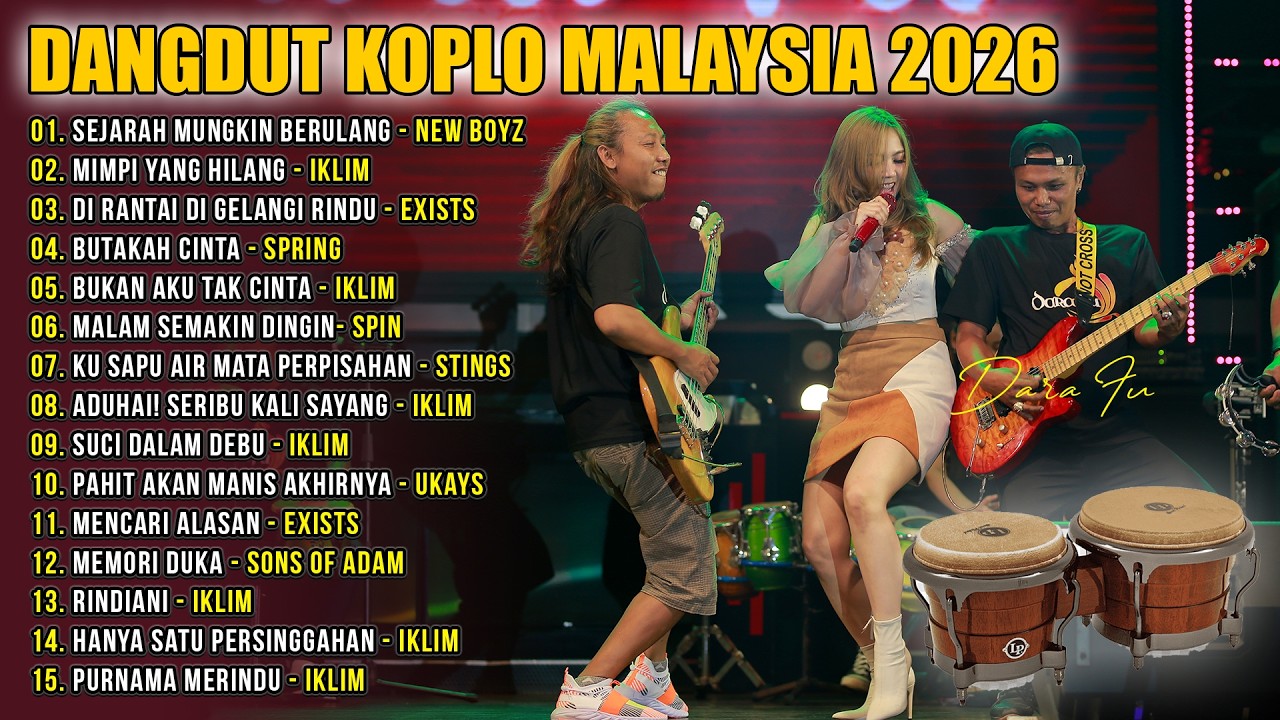 Dangdut Koplo Malaysia 2025 | Sejarah Mungkin Berulang, Butakah Cinta | Full Album Lagu Jawa Viral