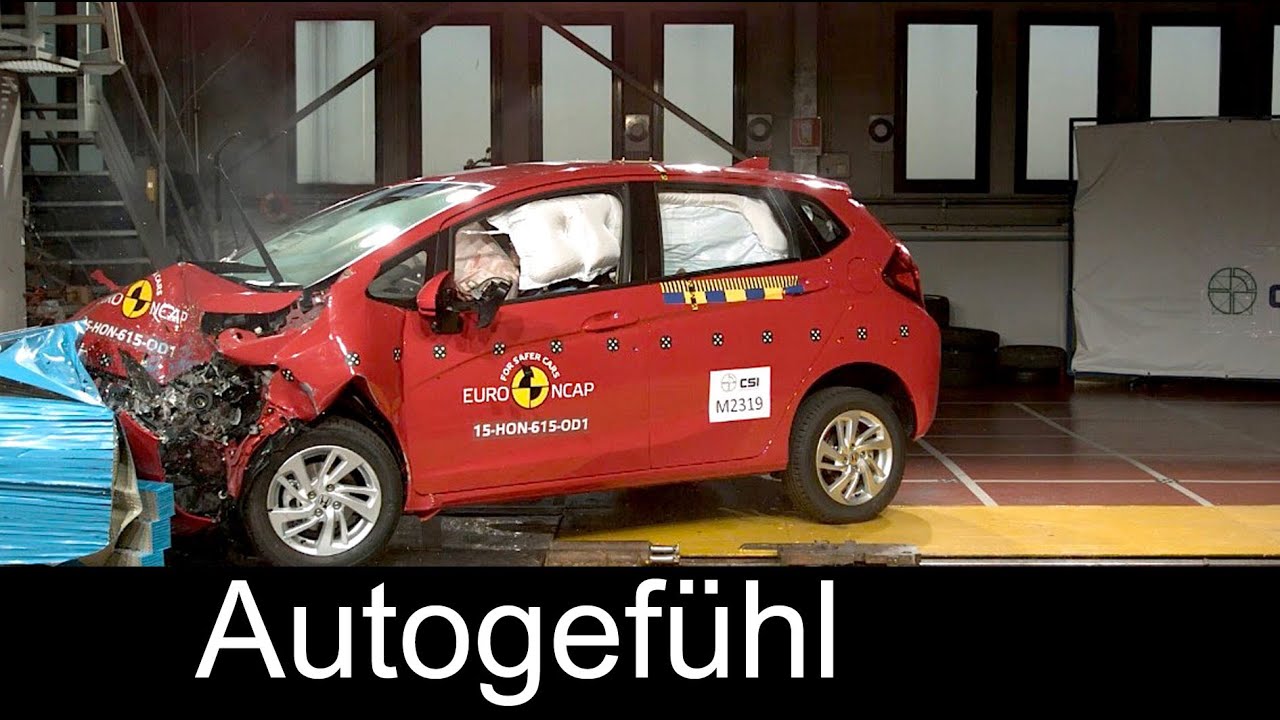 Honda Jazz crash test 5 stars Euro NCAP 2016 - Autogefühl