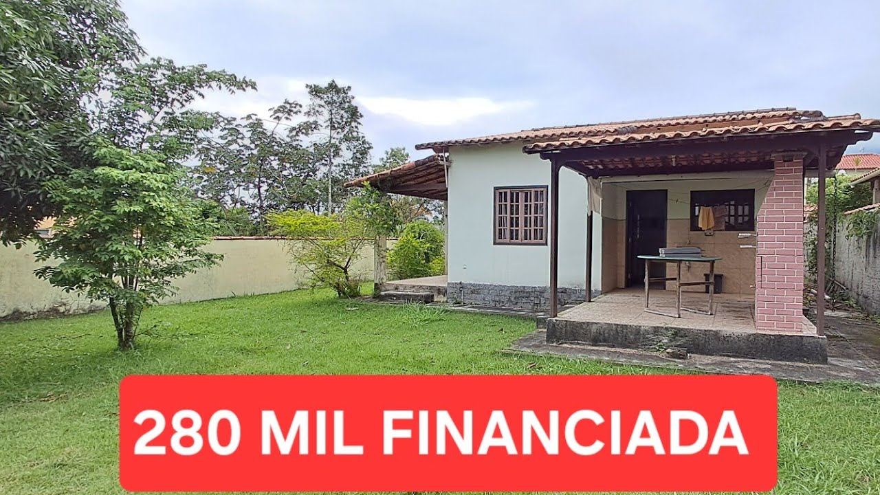 280 MIL - CASA  FINANCIADA EM CONDOMÍNIO À VENDA EM JACONÉ SAQUAREMA-RJ