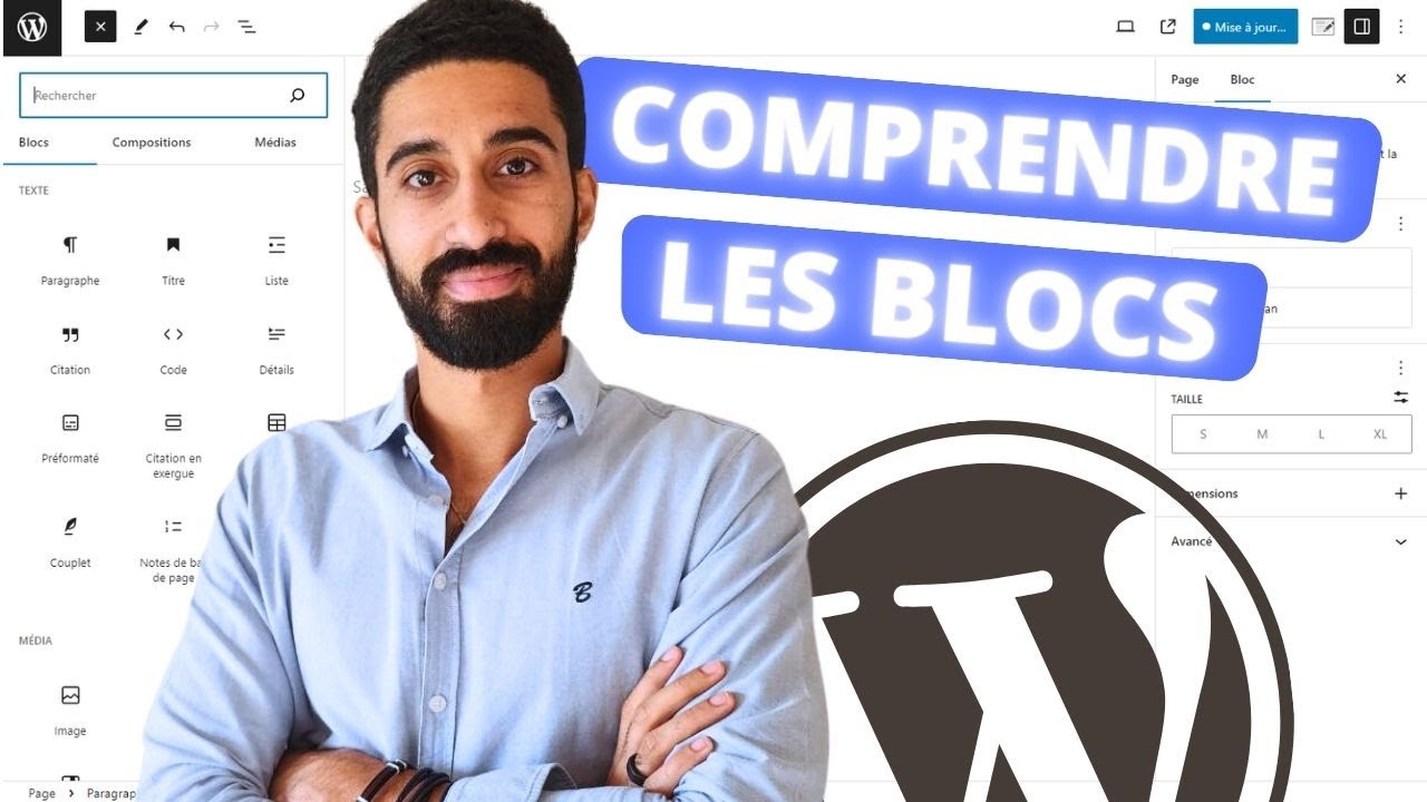 Démarrer SIMPLEMENT avec WordPress (Tutoriel Gutenberg)