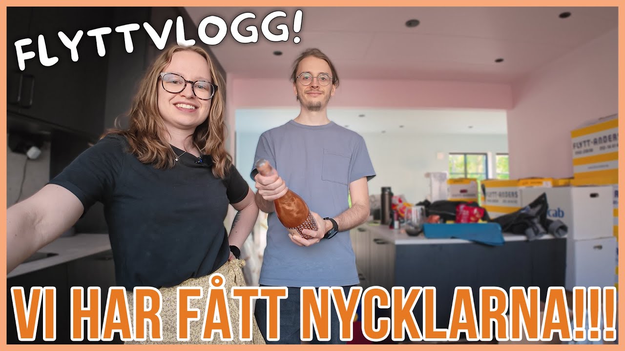 FLYTTVLOGG | VÅRA FÖRSTA DAGAR SOM HUSÄGARE 🔑🏠