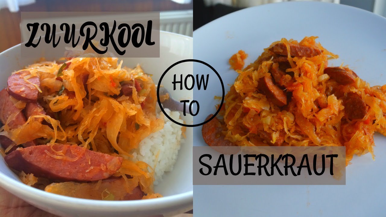 Recipe: How To Make Sauerkraut/Zuurkool | CWF Easy, delicious recipe!