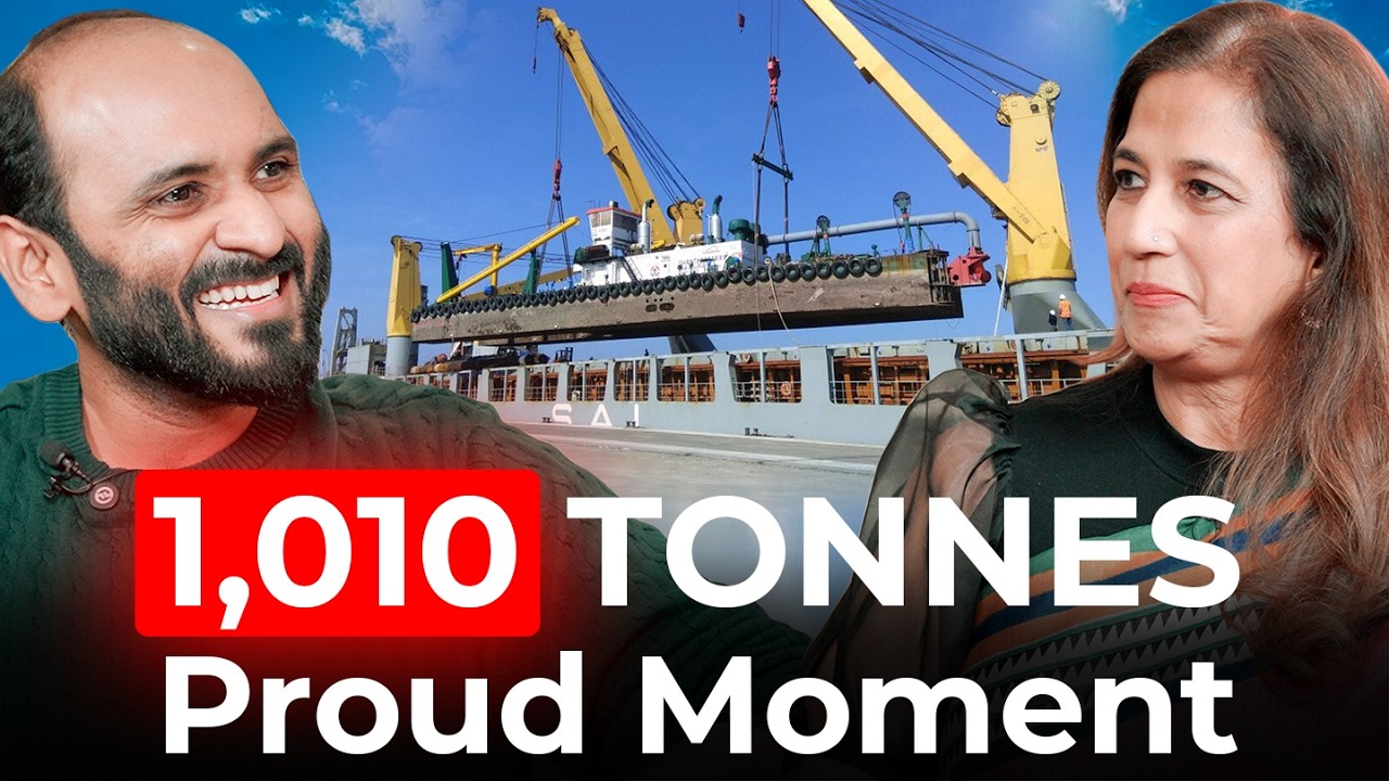 She Lifted 1,010 Tonnes — The Shipment That Made History