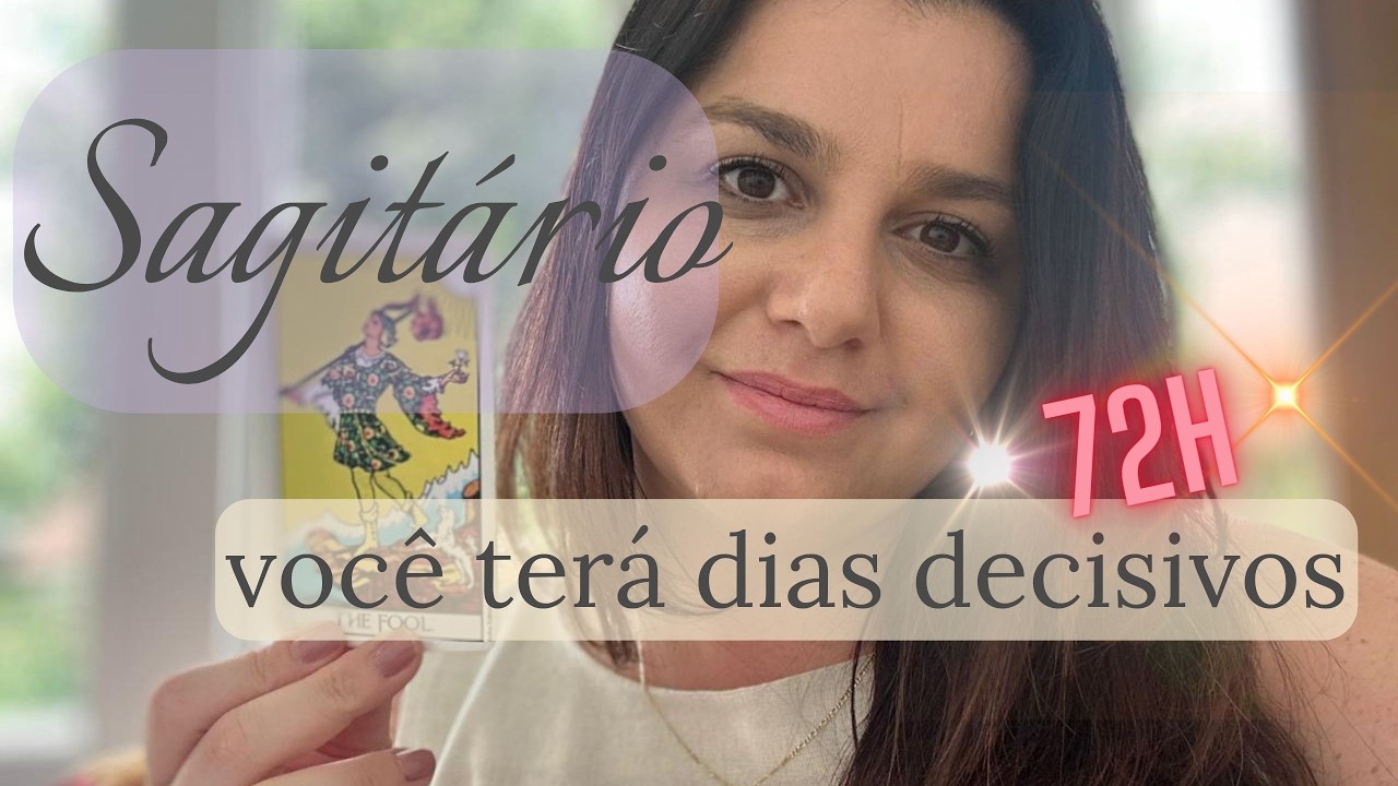 SAGITÁRIO ♐ DIAS DECISIVOS! UM NOVO CAMINHO ESTÁ SE ABRINDO
