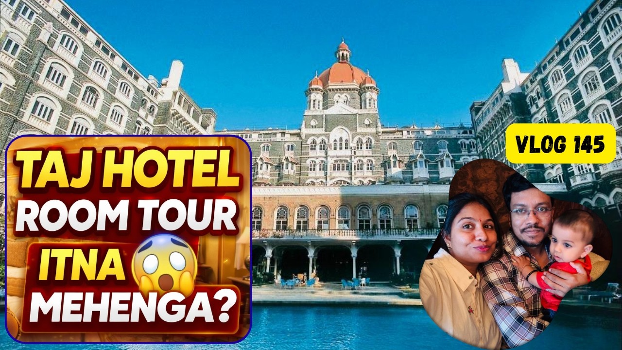 👉 Taj Hotel Room Tour 😳 Itna Mehenga? | Full Taj Club Room Experience Mumbai
