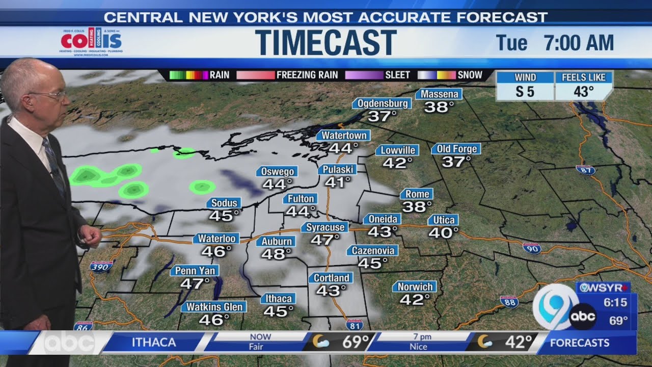 Storm Team Forecast: 6PM Monday 3-9-26