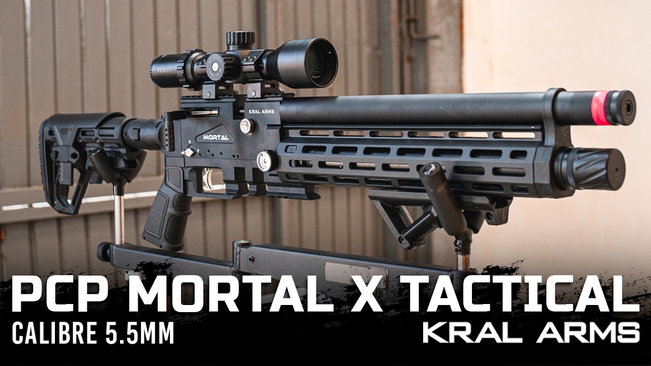 Carabina PCP Kral Arms Puncher Mortal X Tactical 5.5mm