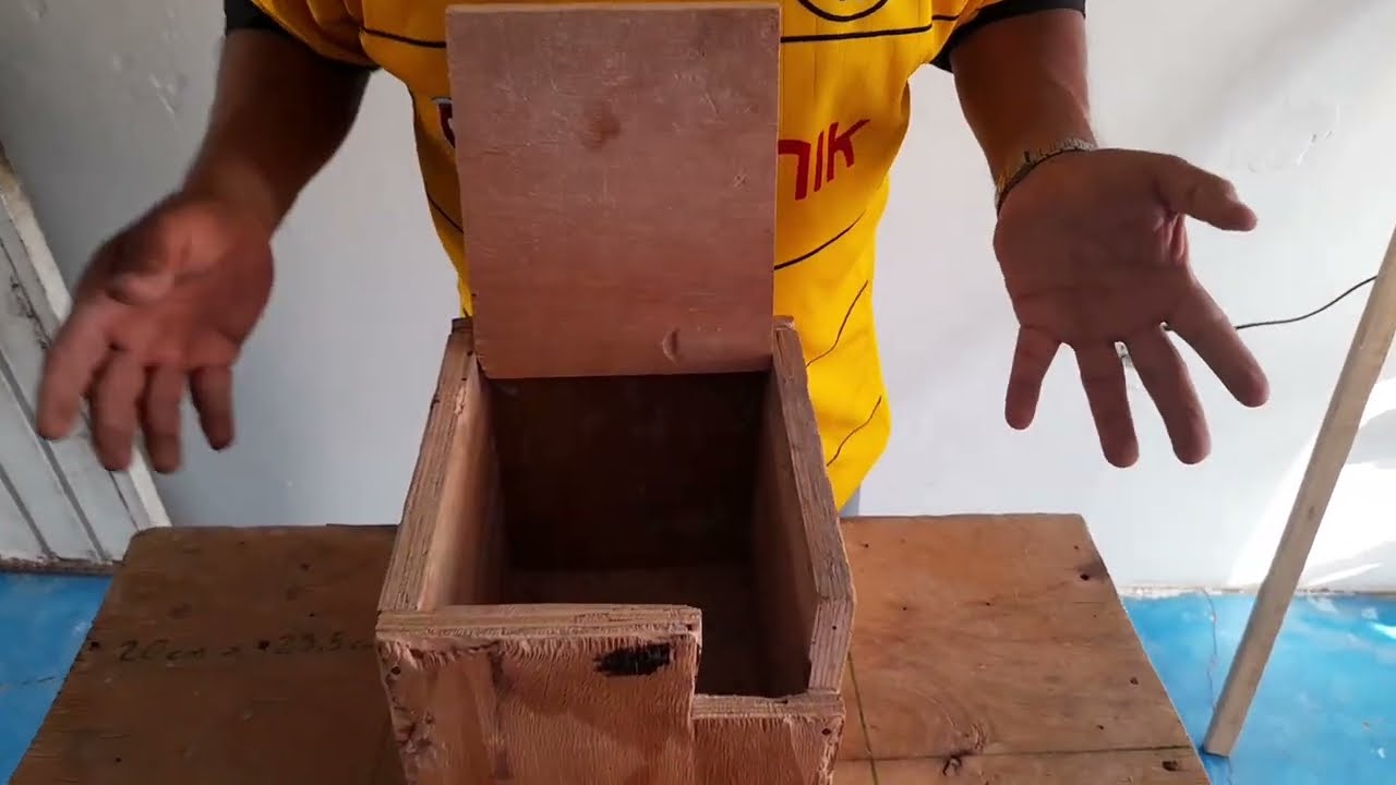 ¿COMO FABRICAR UN NIDO PARA AGAPORNI CON MADERA RESICLADA ? 💯🙂🙂