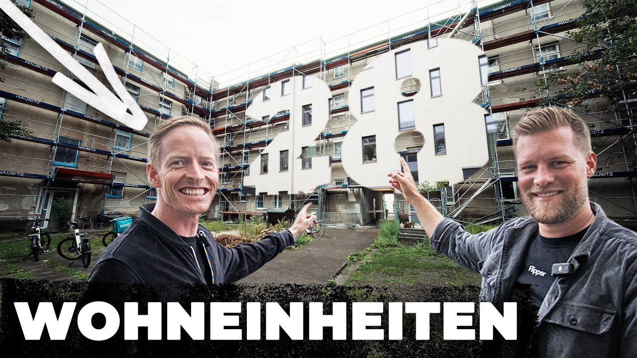 28 Wohnungen, neue Fassade & 700k Dachausbau, Berliner Sanierung der Superlative 🏚️➡️🏡