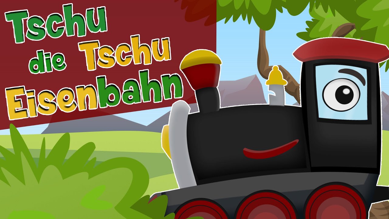 Tschu tschu tschu die Eisenbahn 🚂 Zug Kinderlied • Kindergarten Lieder | Piano Papa Kinderlieder
