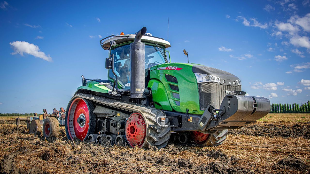 Fendt 1154 MT + Spedo 3-х корпусный глубокорыхлитель | XXL трактор